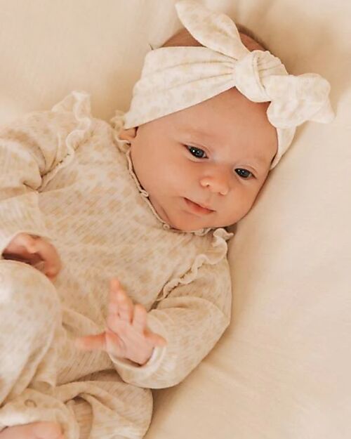 Bamboom Ribbed Jumpsuit - Petals - Bamboo - Cotton Babygrows