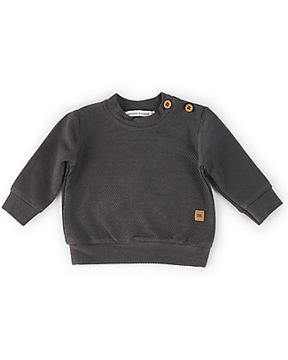 Bamboom Round-necked Sweater - Anthracite - Bamboo Jumpers