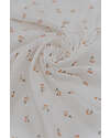 Bamboom Sheets for Crib/Pram + Pillowcase - Rosehip - 75 x 100 cm - Organic Bamboo and Cotton Cradle Bed Linen