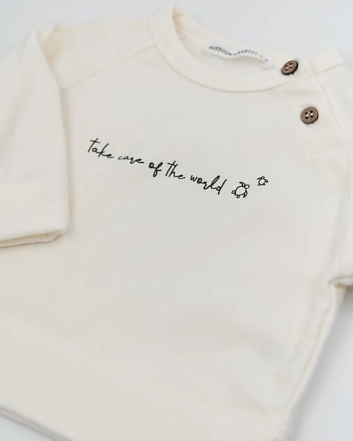 Bamboom Shirt Take Care - Offwhite - Bamboo - Cotton Long Sleeves Tops