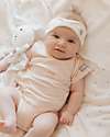 Bamboom Short Sleeves Bodysuit - Pink - Elasticated Organic Bamboo Short Sleeves Bodies