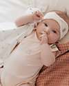 Bamboom Short Sleeves Bodysuit - Pink - Elasticated Organic Bamboo Short Sleeves Bodies