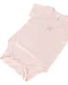 Bamboom Short Sleeves Bodysuit - Pink - Elasticated Organic Bamboo Short Sleeves Bodies