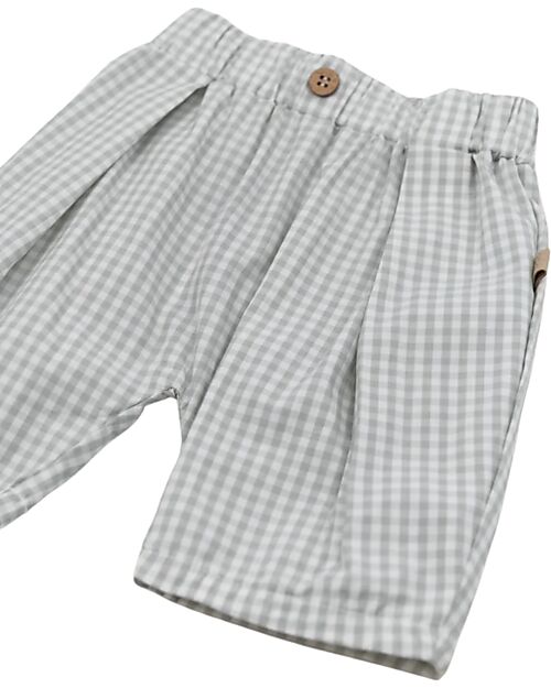 Bamboom Shorts - Square - Kid - Bamboo - Cotton Shorts