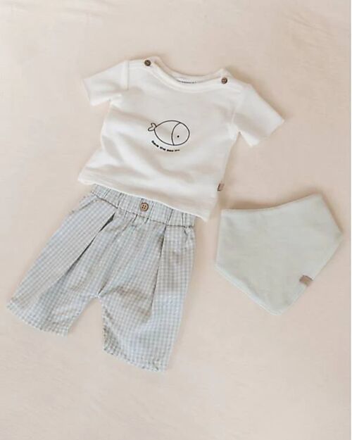 Bamboom Shorts - Square - Kid - Bamboo - Cotton Shorts