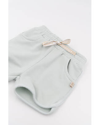 Bamboom Shorts with Drawstring - Water Petrol - Bamboo and Organic Cotton Shorts