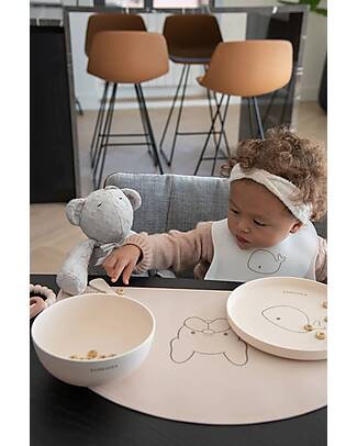 Bamboom Silicone Placemat - Pink - 47x30 cm Placemat
