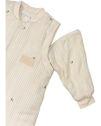 Bamboom Sleeping Bag 6-18 Months - Arms and Feets - Winter-Farm Stripe TOG 2.2 Sleeping Bags