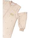 Bamboom Sleeping Bag 6-18 Months- Arms and Feets - Winter-Flowers Stripe TOG 2.2 Sleeping Bags