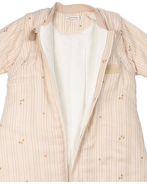 Bamboom Sleeping Bag 6-18 Months- Arms and Feets - Winter-Flowers Stripe TOG 2.2 Sleeping Bags