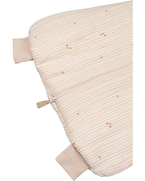 Bamboom Sleeping Bag 6-18 Months- Arms and Feets - Winter-Flowers Stripe TOG 2.2 Sleeping Bags
