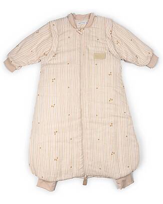 Bamboom Sleeping Bag 6-18 Months- Arms and Feets - Winter-Flowers Stripe TOG 2.2 Sleeping Bags