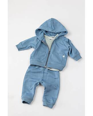 Bamboom Sweatpants - Blue - Bamboo and Organic Cotton Trousers