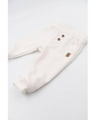 Bamboom Sweatpants - Offwhite - Bamboo and Organic Cotton Trousers
