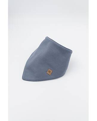 Bamboom Triangle Bib - Blue Jeans - Bamboo and Organic Cotton Snap Bibs