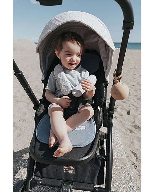 Bamboom Universal Mattress for Air n Go Stroller - Blue - Bamboo Mattresses and Baby-nest