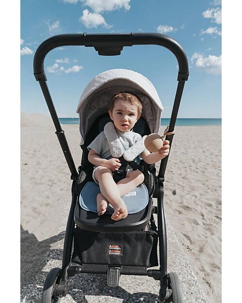 Bamboom Universal Mattress for Air n Go Stroller - Blue - Bamboo Mattresses and Baby-nest