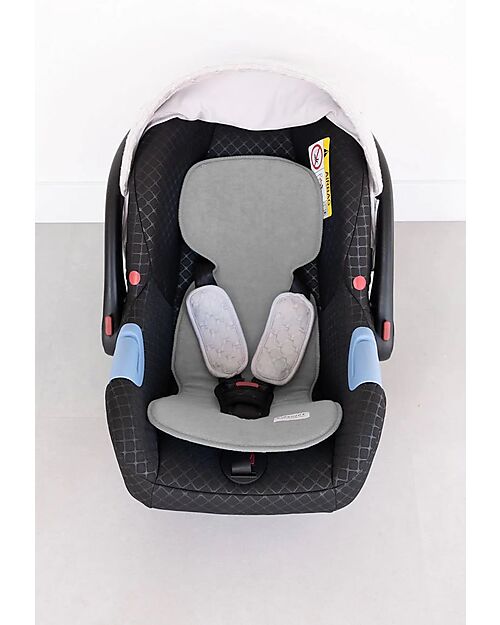 Bamboom Universal Mini Mat - Seat Cover for Air n Go Car Seat - Gray - Organic Bamboo Mattresses and Baby-nest