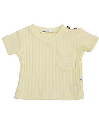 Bamboom V-Neck T-shirt - Yellow - Breathable Bamboo Fiber! T-shirts