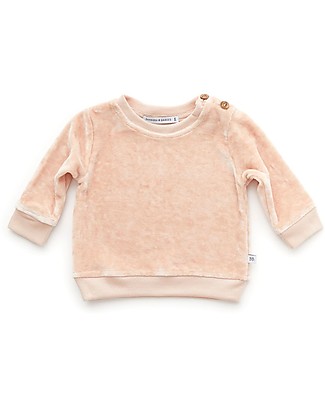 Bamboom Velvet Long Sleeves Shirt, Pink - Bamboo & Cotton Long Sleeves Tops