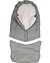 Bamboom Winter Footmuff for Strollers - Igloo Combi - Moss Grey - Igloo Combi - TOG 4.5 Footmuffs