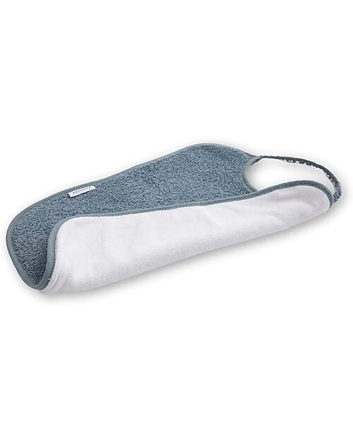 Bamboom XL Bib - Blue - with Soft Elastic Pullover Bibs