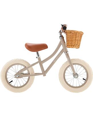 Banwood Balance Bike First Go Beige - for Children from 3 to 5 years! Balance Bikes