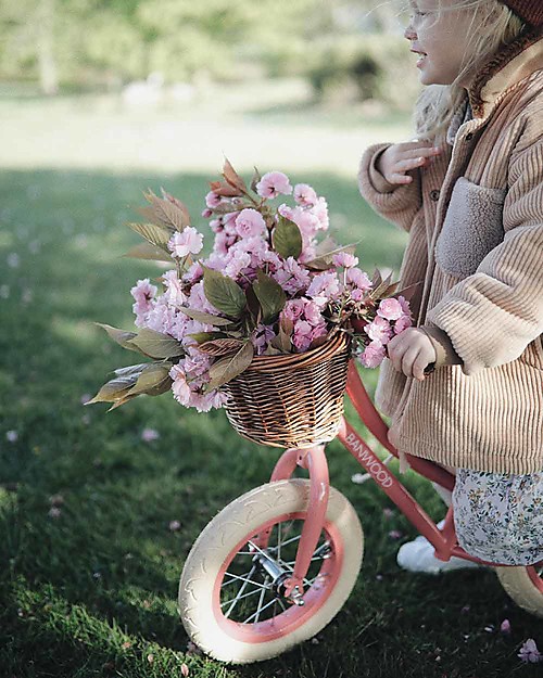 Banwood Balance Bike First Go + Classic Bike Helmet - Coral - from 3 to 5 years old! Balance Bikes