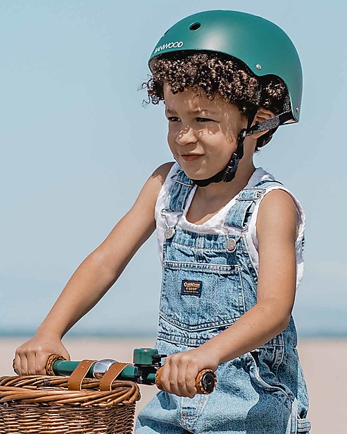Banwood Balance Bike First Go + Classic Bike Helmet - Dark Green - from 3 to 5 years old!	 Balance Bikes