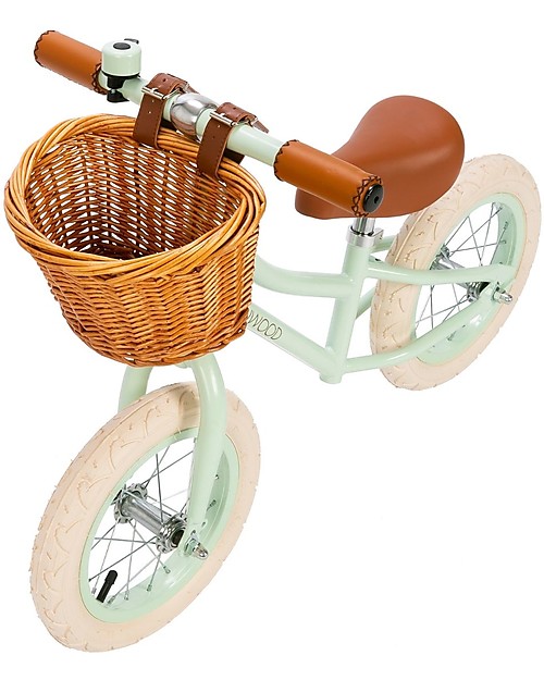 Banwood Balance Bike First Go + Classic Bike Helmet - Mint - from 3 to 5 years old!	 Balance Bikes