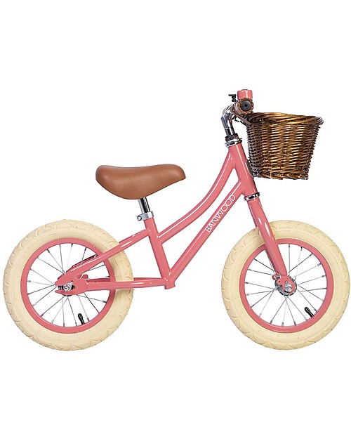 Banwood Balance Bike First Go, Coral - from 3 to 5 years old! Balance Bikes