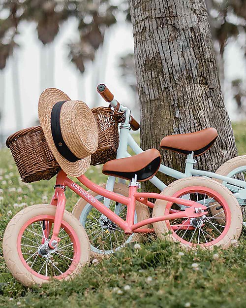 Banwood Balance Bike First Go, Coral - from 3 to 5 years old! Balance Bikes