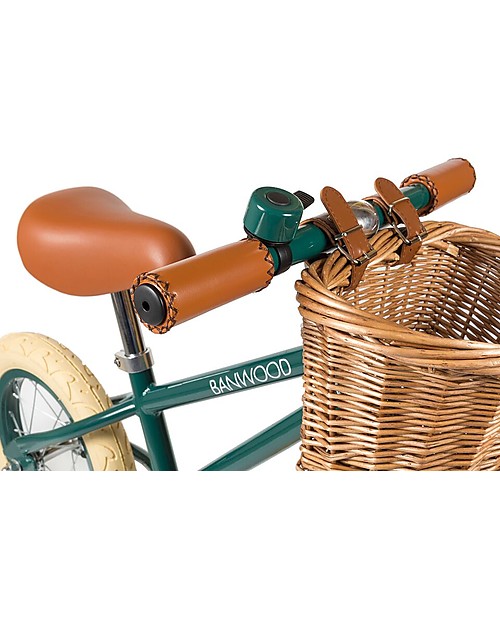 Banwood Balance Bike First Go, Dark Green - For kids from 3 to 5 years old! Balance Bikes