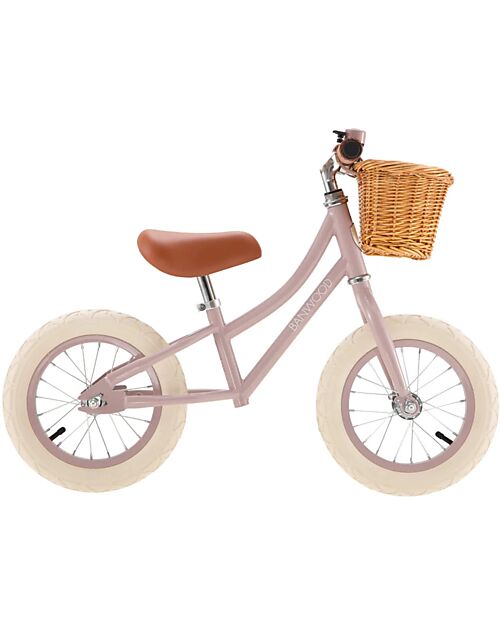 Banwood Balance Bike First Go Dusty Pink - for Children from 3 to 5 years! Balance Bikes