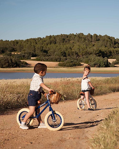 Banwood Balance Bike First Go, Navy Blue - For Kids from 3 to 5 years old! Balance Bikes