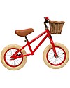 Banwood Balance Bike First Go, Red - For Kids from 3 to 5 years! Balance Bikes
