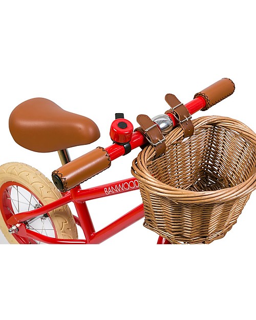 Banwood Balance Bike First Go, Red - For Kids from 3 to 5 years! Balance Bikes