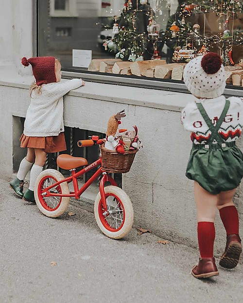 Banwood Balance Bike First Go, Red - For Kids from 3 to 5 years! Balance Bikes
