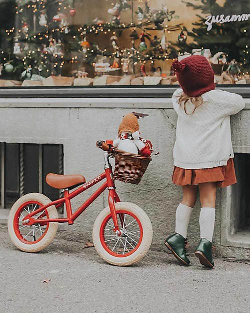 Banwood Balance Bike First Go, Red - For Kids from 3 to 5 years! Balance Bikes