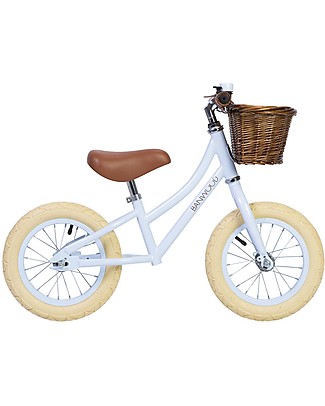 Banwood Balance Bike First Go, Sky - For Girls from 3 to 5 years old! Balance Bikes