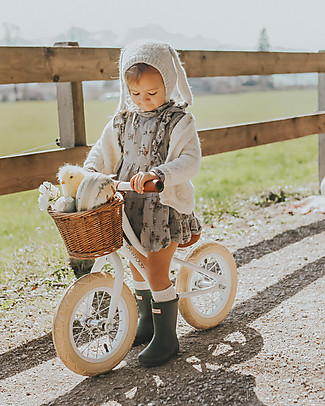 Banwood Balance Bike First Go, White - For Girls from 3 to 5 years old! Balance Bikes