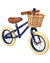 Banwood Balance Bike First Go with Helmet, Navy - From 3 to 5 years! Balance Bikes