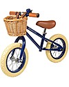 Banwood Balance Bike First Go with Helmet, Navy - From 3 to 5 years! Balance Bikes