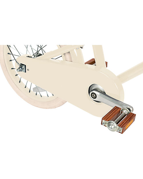 Banwood Classic Bicycle - Cream - from 4 to 7 years old - Removable Training Wheels Bycicles