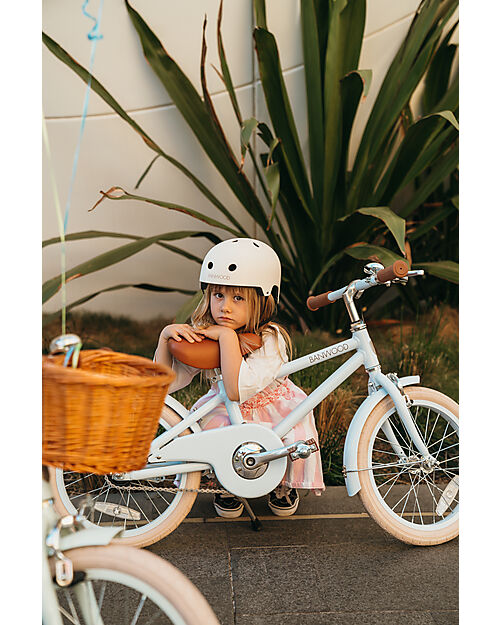 Banwood Classic Bicycle - Cream - from 4 to 7 years old - Removable Training Wheels Bycicles