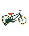 Banwood Classic Bicycle - Dark Green - from 4 to 7 years old - Removable Training Wheels Bycicles