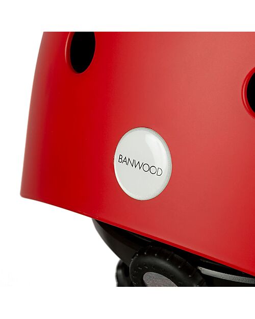 Banwood Classic Bicycle Helmet - Red - for Children from 3 to 7 Years! Bicycle Helmets