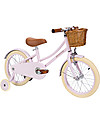 Banwood Classic Bicycle - Pink - from 4 to 7 years old - Removable Training Wheels Bycicles