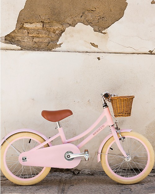 BANWOOD バランスバイク ピンク Banwood Classic Bicycle - Pink - from 4 to 7 years old