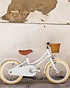 Banwood Classic Bicycle - White - from 4 to 7 years old - Removable Training Wheels Bycicles
